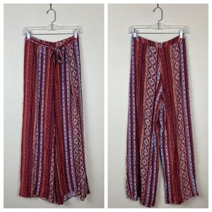 ASTR The Label | Boho Wrap Wide Leg Tie Pants S